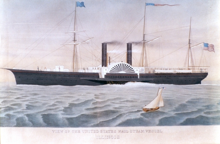 U.S Mail Steamship ILLINOIS :: Charles Parsons :: Vallejo Demo