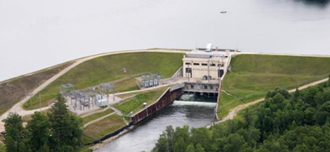 The Hodenpyl Dam, six miles southwest of Mesick, is among 13 power-generating sites sold by Consumers Energy for $1 each. (Photo: Consumers Energy public slide show)