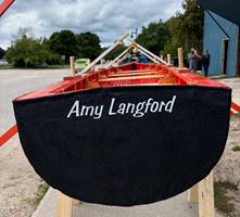 May be an image of 2 people and text that says 'DA! Amy Langford'