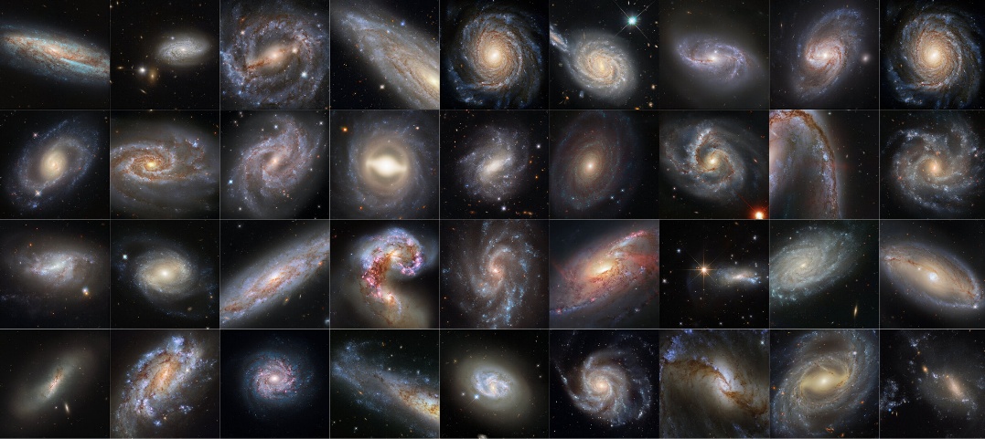 ESA - A dazzling Hubble collection of supernova host galaxies
