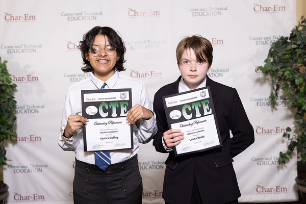 Pictured (left to right): Xandra Duffing and Leona Walsh