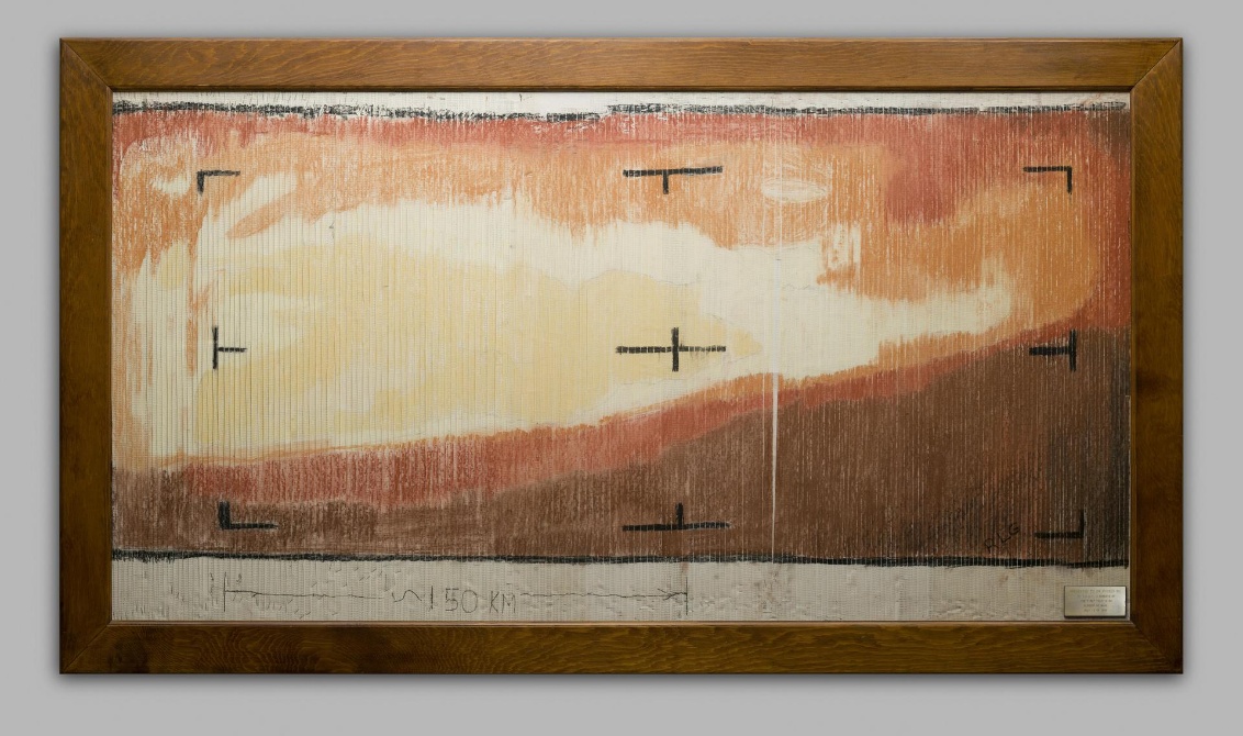 A real-time data translator machine converted Mariner 4 digital image data into numbers printed on strips of paper.