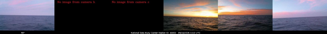 Photos from Buoy Camera at station 45002